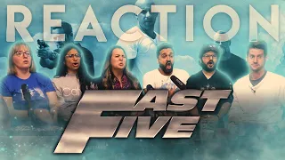 Fast Five - Group Reaction - The Fast Saga SERIES Part 5 of 9 !!!