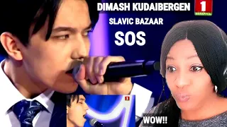 Dimash Kudaibergen SOS Slavic Bazaar | REACTION VIDEO!!