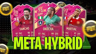 OVERPOWERED BEST POSSIBLE CHEAP FIFA 23 HYBRID TEAM 100K/250K/900K!! ✅ | META FUT 23 SQUAD BUILDER