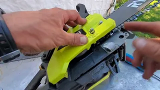 Ryobi Chainsaw / blade-chain replacement