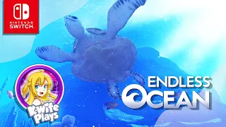 FIRST LOOK Endless Ocean! CUTE Sea Creatures (Nintendo Switch)