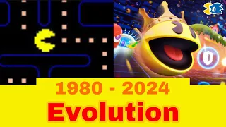 Evolution of PAC-MAN Games (1980 - 2024)