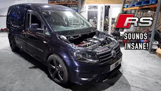 BUILDING AN AUDI RS ENGINE SWAPPED VW CADDY | PART 3