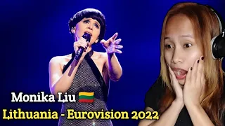 Monika Liu - Sentimentai ( Lithuania) 🇱🇹 Eurovision 2022 || First time to react 🇵🇭