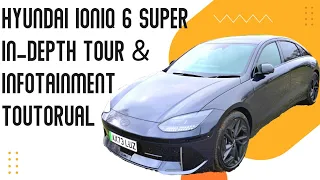 Hyundai Ioniq 6 Super In Depth Tour & Infotainment Toutorual - What a Spaceship of a Car! 2024