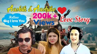 4K Gaming Nepal fall in love with my teammate // Ashik and ashika Love story Sodeep YT