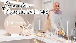 Decorate with Me for Ramadan! Gorgeous new Ramadan Decor