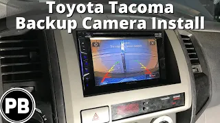 2005 - 2015 Toyota Tacoma Backup Camera Install