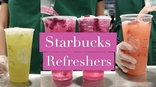 starbucks explained: the refreshers