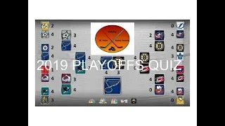 2019 Stanley Cup Playoffs Quiz