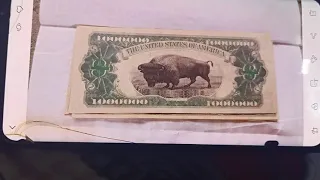 Original 1 Million Dollar Bill