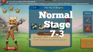 Lords mobile normal stage 7-3 f2p|The Hunt begins normal stage 7-3