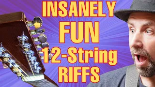 10 INSANELY Fun 12-STRING Riffs You Must Learn Now