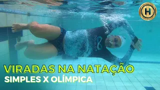 VIRADAS NA NATAÇÃO - SIMPLES X OLÍMPICA