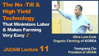 JADAM Lecture Part 11. The No -Till & High Yield Technology That Minimizes Labor & Makes Very Easy 2