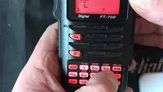 YAESU FT70 in depth programming and wires x.Easy radio to program!