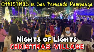 🇵🇭🎄Christmas in SAN FERNANDO PAMPANGA | THE ORCHID GARDENS - Nights of Lights Christmas Village TOUR