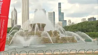 Chicago's Buckingham Fountain 'flipped' back on to kick off  'Switch on Summer'