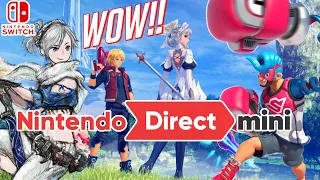 Nintendo SHADOW DROPPED a Nintendo Direct Mini! - My MOST HYPE Announcements + Overall Grade!