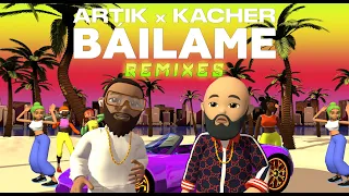 Artik x Kacher - Báilame (DJ Nejtrino Remix) (Lyric Video)