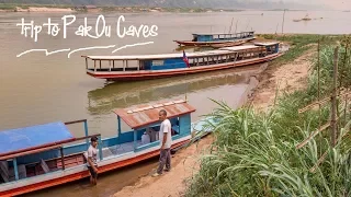 LAOS – Day trip to Pak Ou Caves  | Video 36