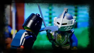 Lego Knights Sword Fight (Lego stop motion)