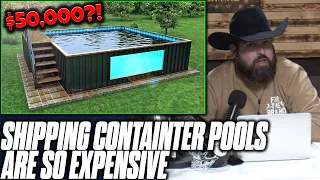 These Shipping Container Pools Are INSANELY Expensive!