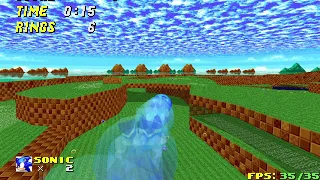 SRB2 Speedrun GFZ Sonic Xmomentum