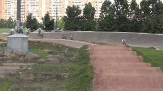 BMX 1-st round cup of Moscow - final 13-14 boys