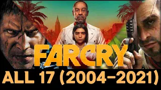 Evolution / All 17 FAR CRY Games (2004-2021) with details