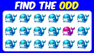 Test Your Skills 205 | Spot the Different Emoji | Find The Odd Emoji Out
