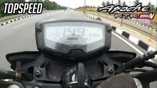 TVS Apache 200 - TOPSPEED (2018)