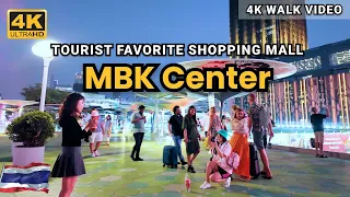 [4K HDR] MBK Center Walk | Bangkok Best Shopping Market