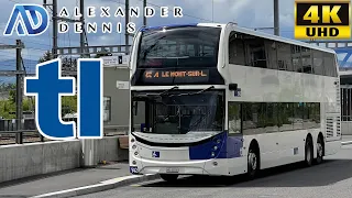 [Transport Lausanne: 54 Renens Gare Nord to Le Mont-sur-L Grand-Mount] Alexander Dennis Enviro500MMC