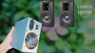 How to make STEREO amplifiers with ATX PC power parts | Class A