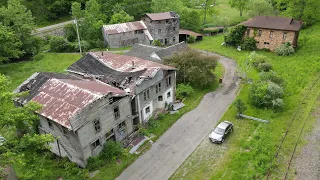 Abandoned Exchange, West Virginia ghost town and its unlucky fate by the mountainside | Solo urbex