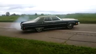 Oldsmobile Burnout olds 98 cyclones doughnut posi 455 ninety eight