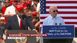 Trump and Biden battle over Florida