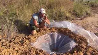 Emergency Water Source - Evaporating with a Solar Still: Survival Tip ► All 4 Adventure TV