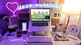 desk makeover: aesthetic, organization, productivity at home