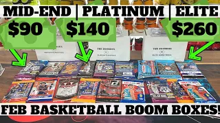 BOOMBOX BASKETBALL Feb 2023: $260 Elite vs $140 Platinum vs $90 Mid-End Battle!
