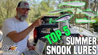 Top 5 Summer Snook Lures! | Flats Class YouTube