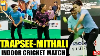 Taapsee Pannu & Mithali Raj play Cricket | Watch Full Friendly Match | Shabaash Mithu