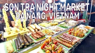 [🇻🇳4K] Da Nang, Vietnam - Son Tra Night Market Walking Tour 2024