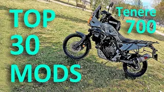 My Top 30 Tenere 700 Mods & Upgrades