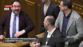 Рада проголосувала за ринок землі у першому читанні