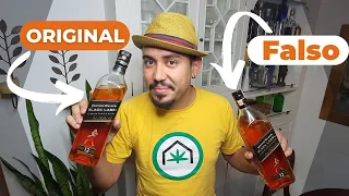 Como identificar bebidas falsas: Black Label - #69