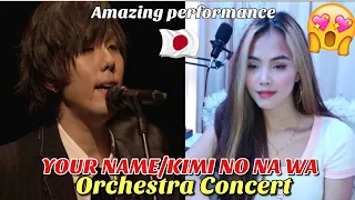 Your Name/Kimi no Na wa/君の名は。 Orchestra Concert| Nandemonaiya|Reaction Video