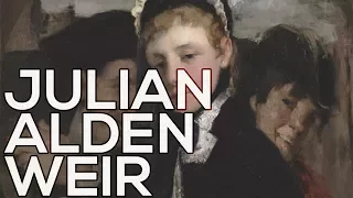 Julian Alden Weir: A collection of 158 paintings (HD)