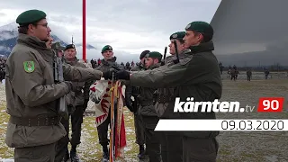 BUNDESHEER-ANGELOBUNG IN SITTERSDORF - kärnten.tv90 - 2020/18